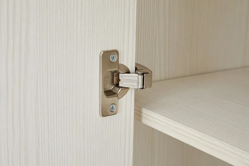 Шкаф двухдверный "Элана" гостиная Бодега белая