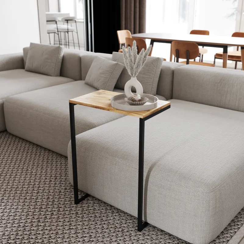 Стол журнальный "Брион" H700 Дуб Вотан