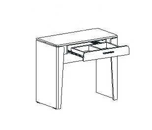 Стол туалетный "Мальта" спальня