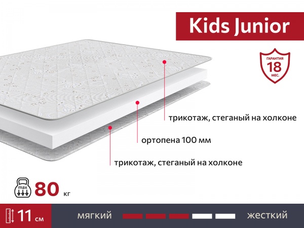 Матрас Kids Junior 600х1200